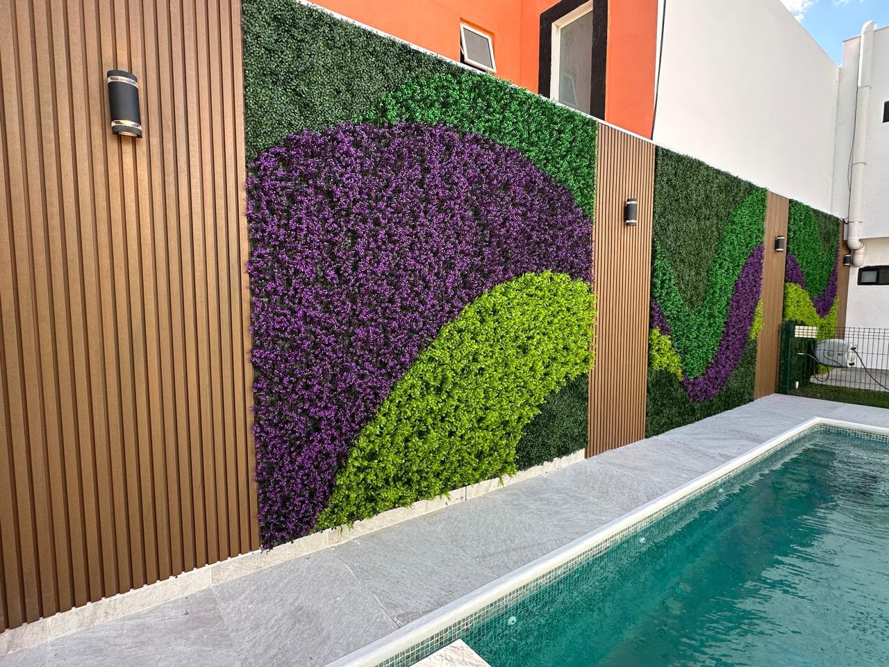 Jardines verticales exteriores
